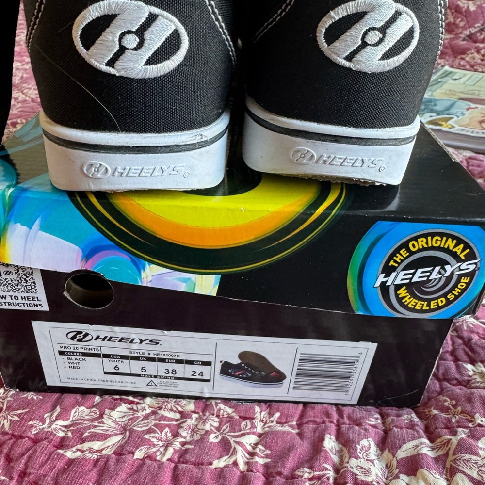 Heelys Pro 20 black/gum kids 6 - Picture 2 of 5
